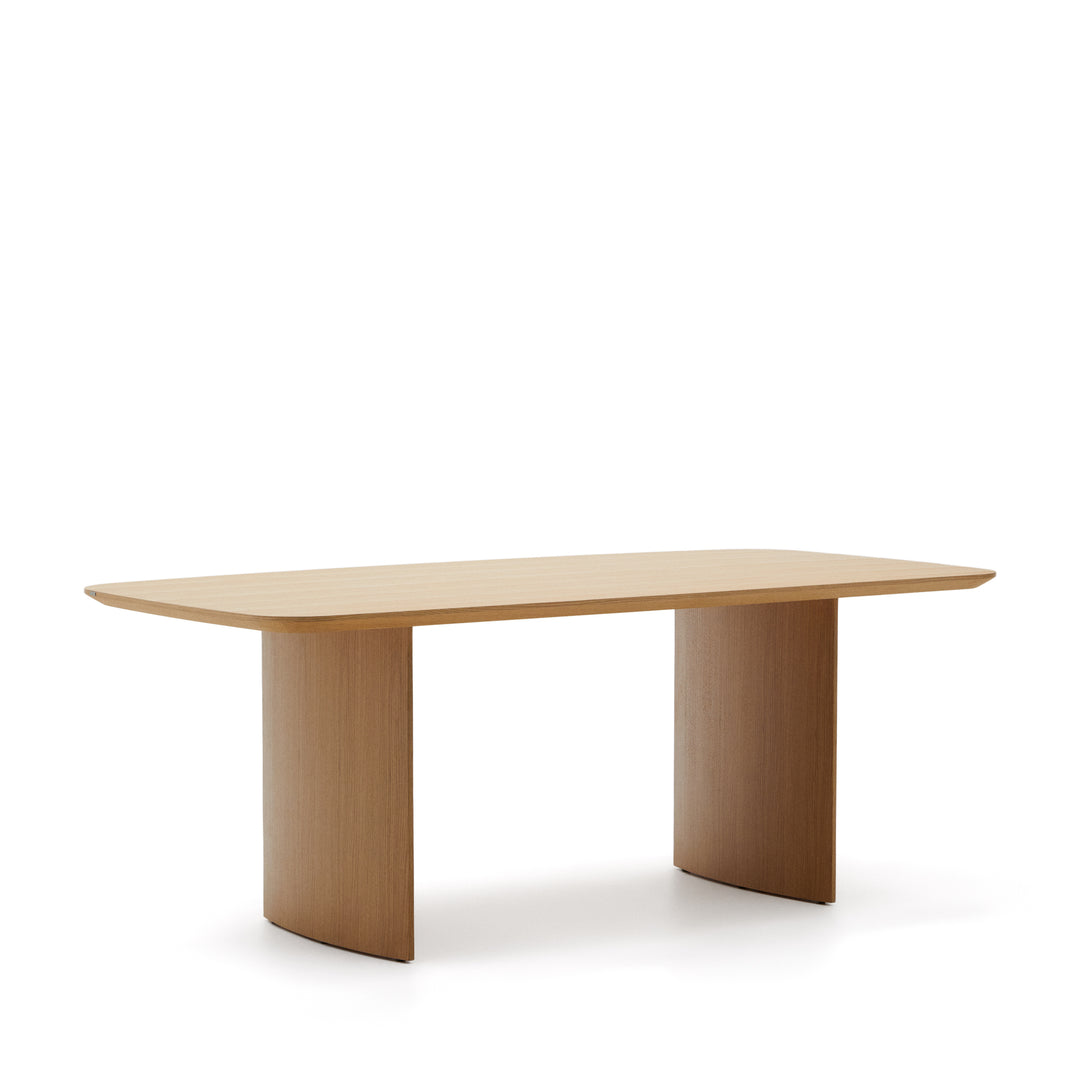 KAVE HOME Litto spisebord rektangulær natur egefinér 200x100