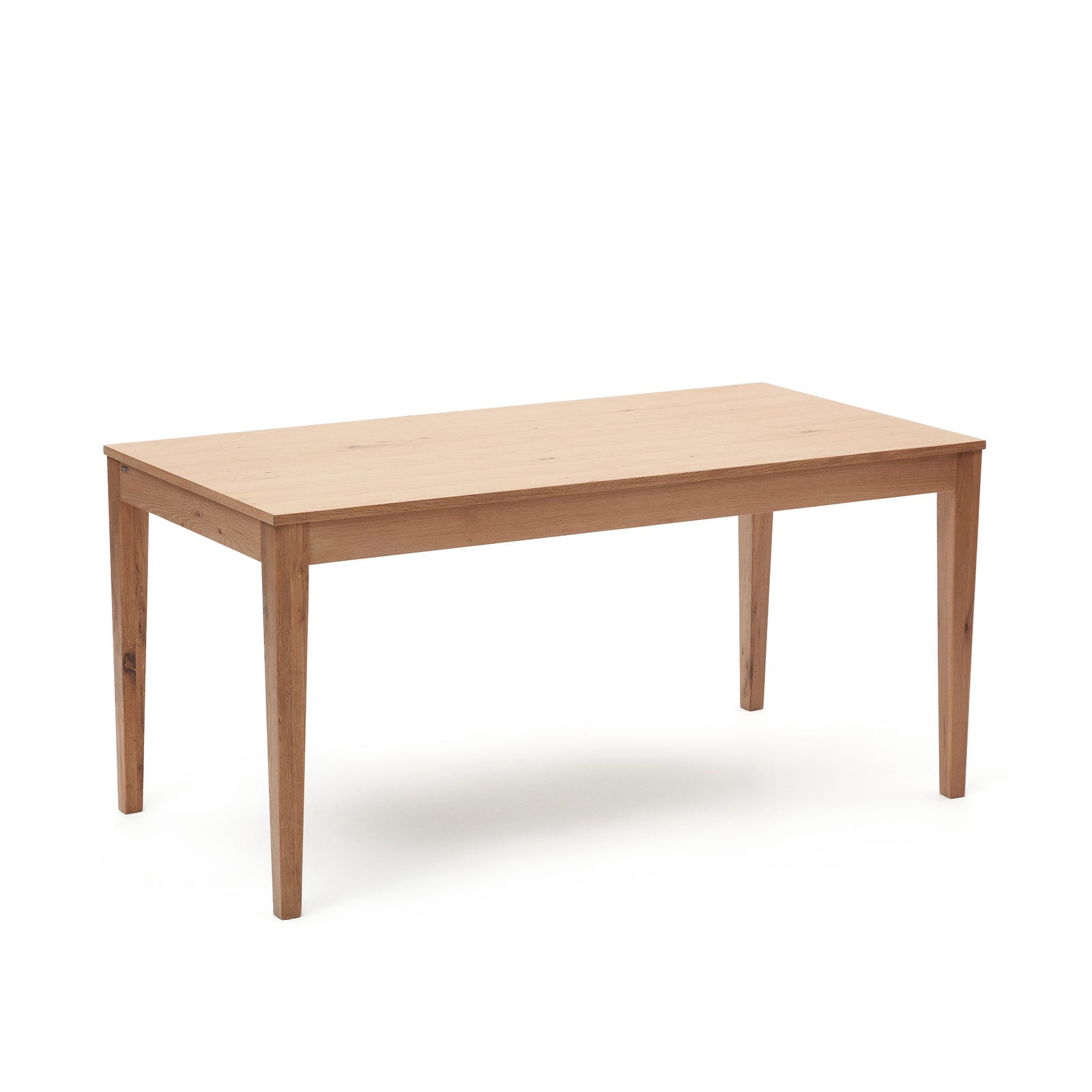 Produktbillede af KAVE HOME Yain spisebord m. udtræk natur egefinér og eg 160 220 x80 i premium kvalitet