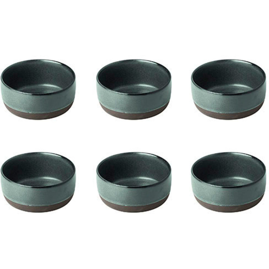 Aida Aida RAW skål nordisk grøn Ø13,5 cm. 6 stk. – frontbillede (Morgenmadstallerken)