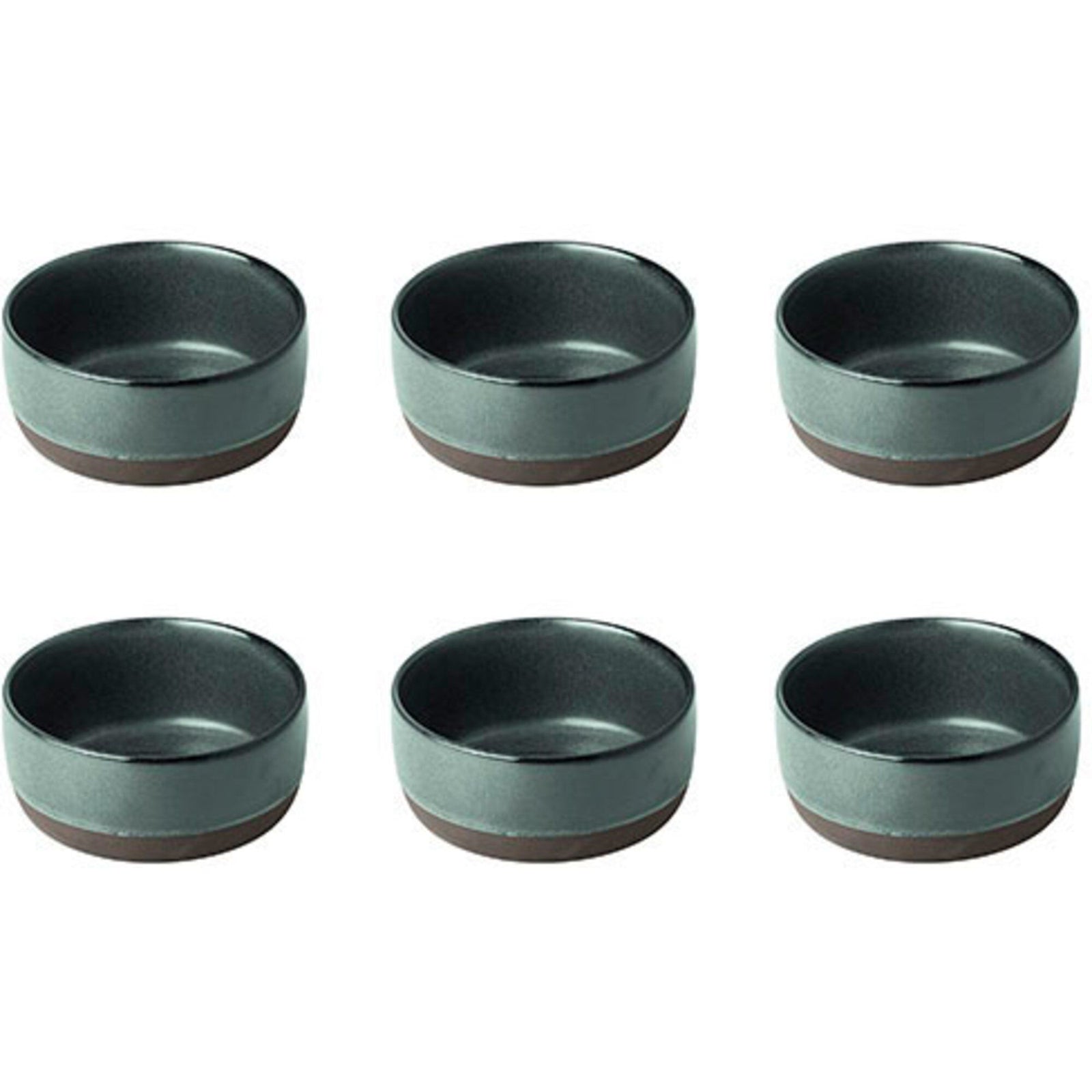 Aida Aida RAW skål nordisk grøn Ø13,5 cm. 6 stk. – frontbillede (Morgenmadstallerken)