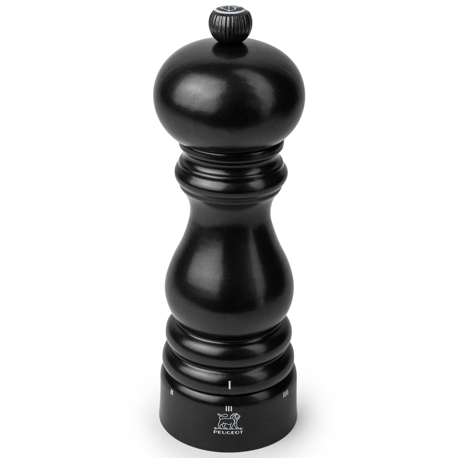 Peugeot Peugeot Paris u'Select Z Saltkværn 18 cm, silkemat sort ❤ frontbillede (Saltkværn)