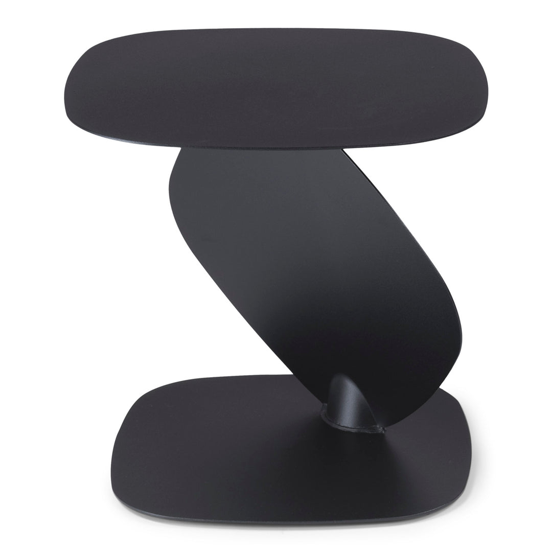 SPINDER DESIGN Ziggy sidebord sort stål 44x44