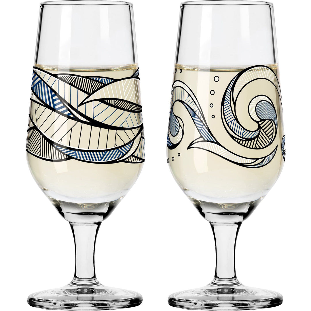Ritzenhoff Ritzenhoff Brauchzeit snapseglas 2-pak, NO:5&6 ❤ produktfoto i kategorien Snapseglas