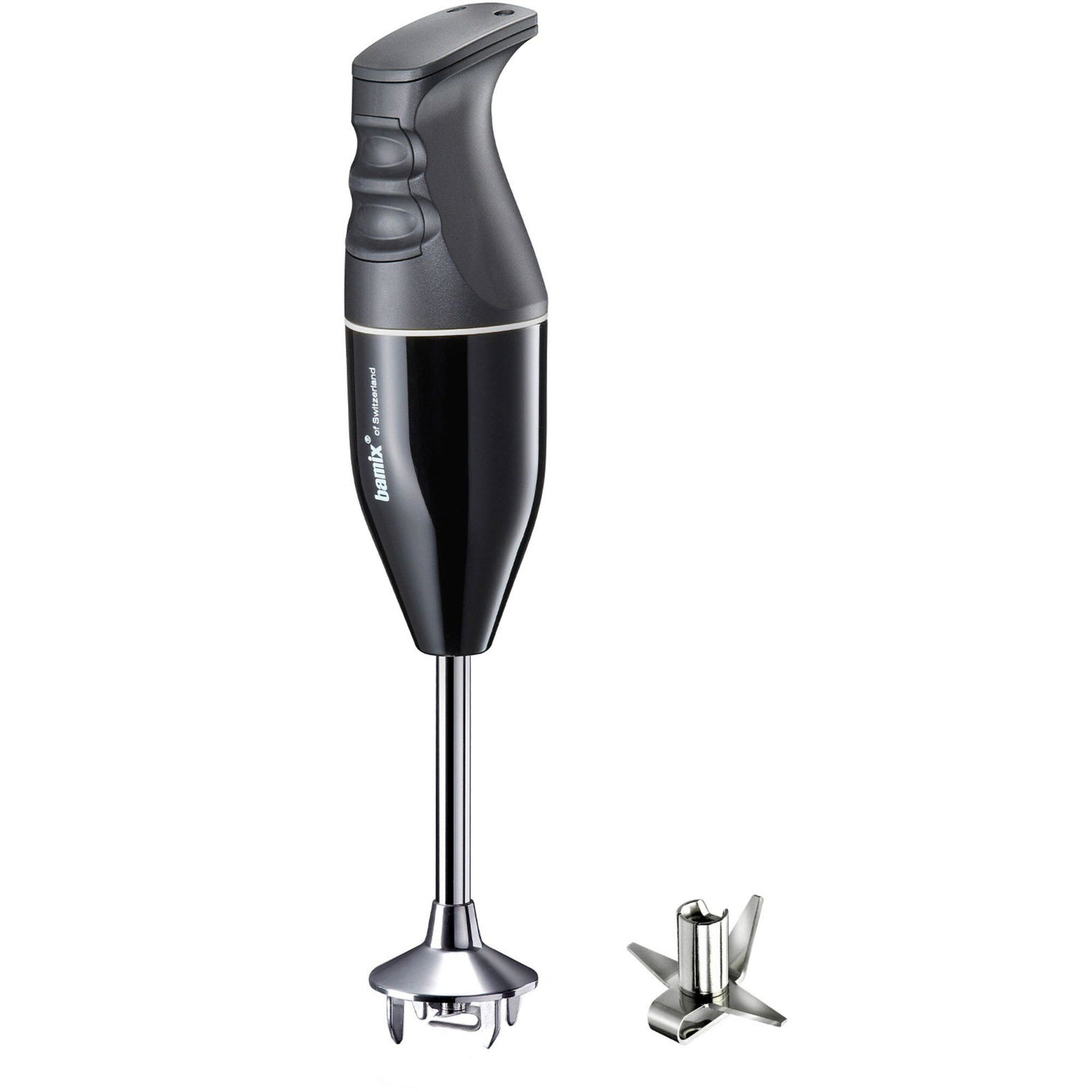 Bamix Bamix Classic stavblender 140 watt, sort – frontbillede (Stavblender)