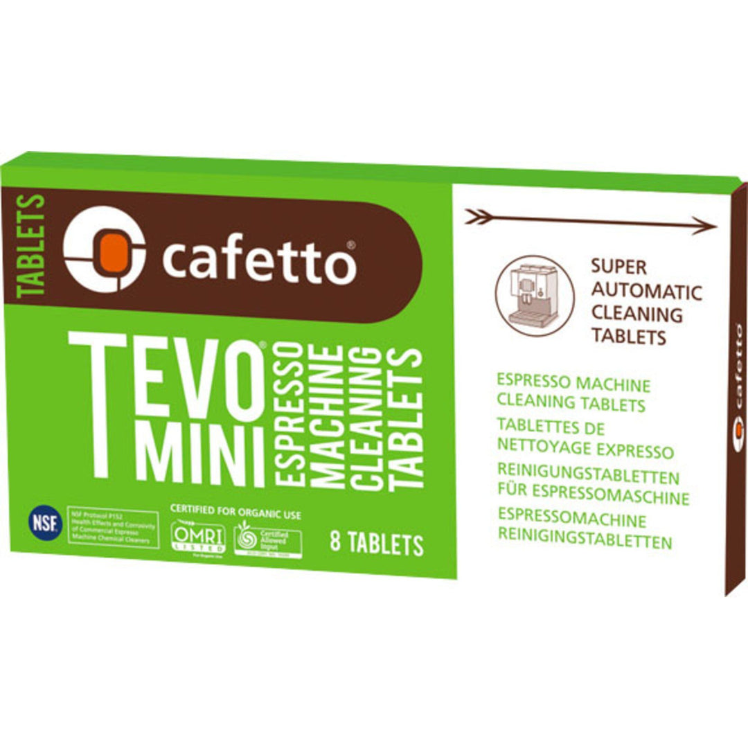 Cafetto Cafetto Tevo mini rensetabletter ❤ frontbillede (Rengøringstabletter)