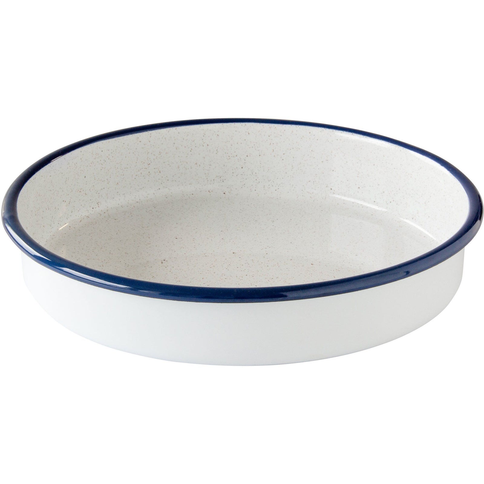 Kockums jernverk Kockums jernverk Rundt ovnfast fad 28 cm, Kockums white ❤ produktbillede (Ovnfast form)