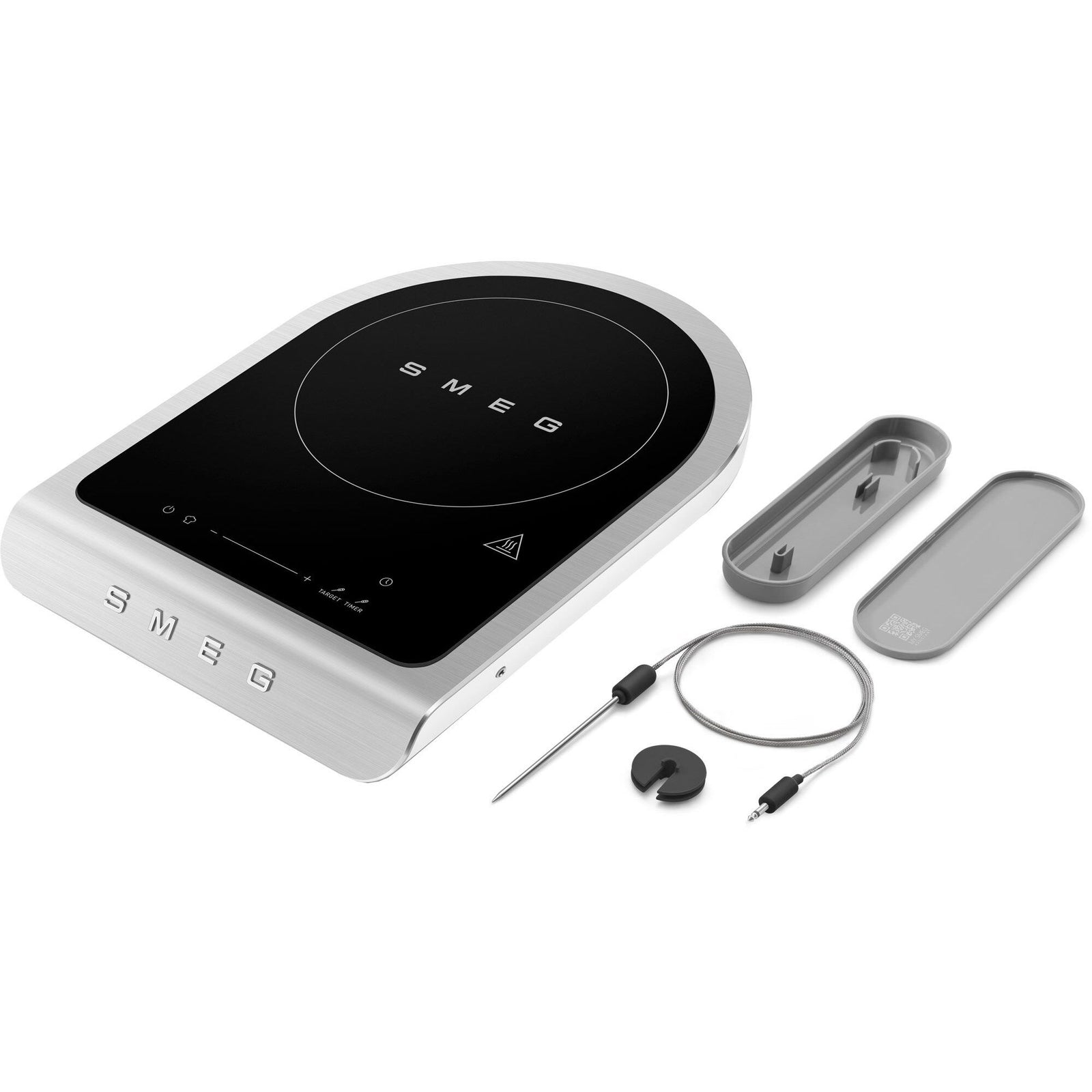 Smeg Smeg PIC01WHMEU Transportabel induktionskogeplade, hvid – produktvisning (Induktionskogeplade)