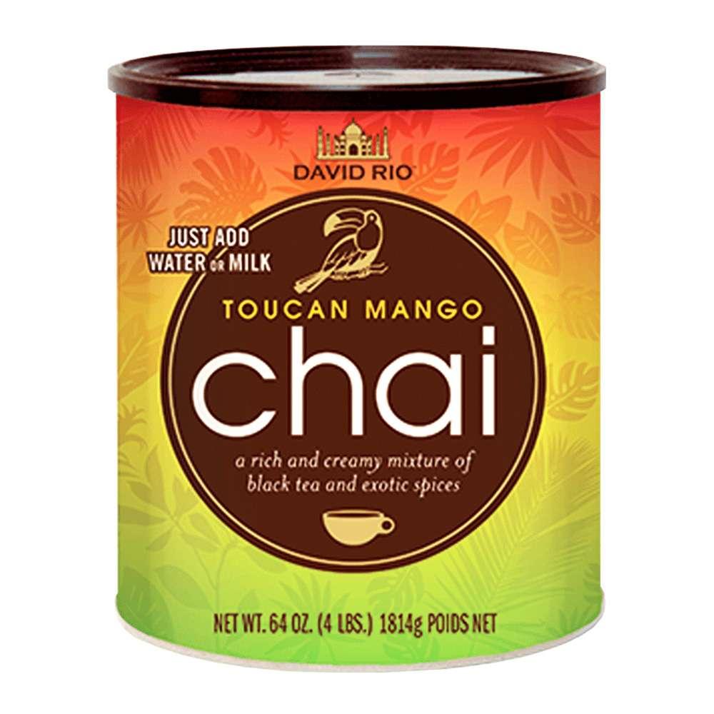 Produktbillede af David Rio Toucan Mango Chai 1,814 Kg. på tilbud i premium kvalitet