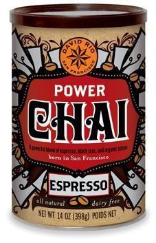 Se David Rio Power Espresso Chai 398g ⇒ Udsalg og Tilbud Nu