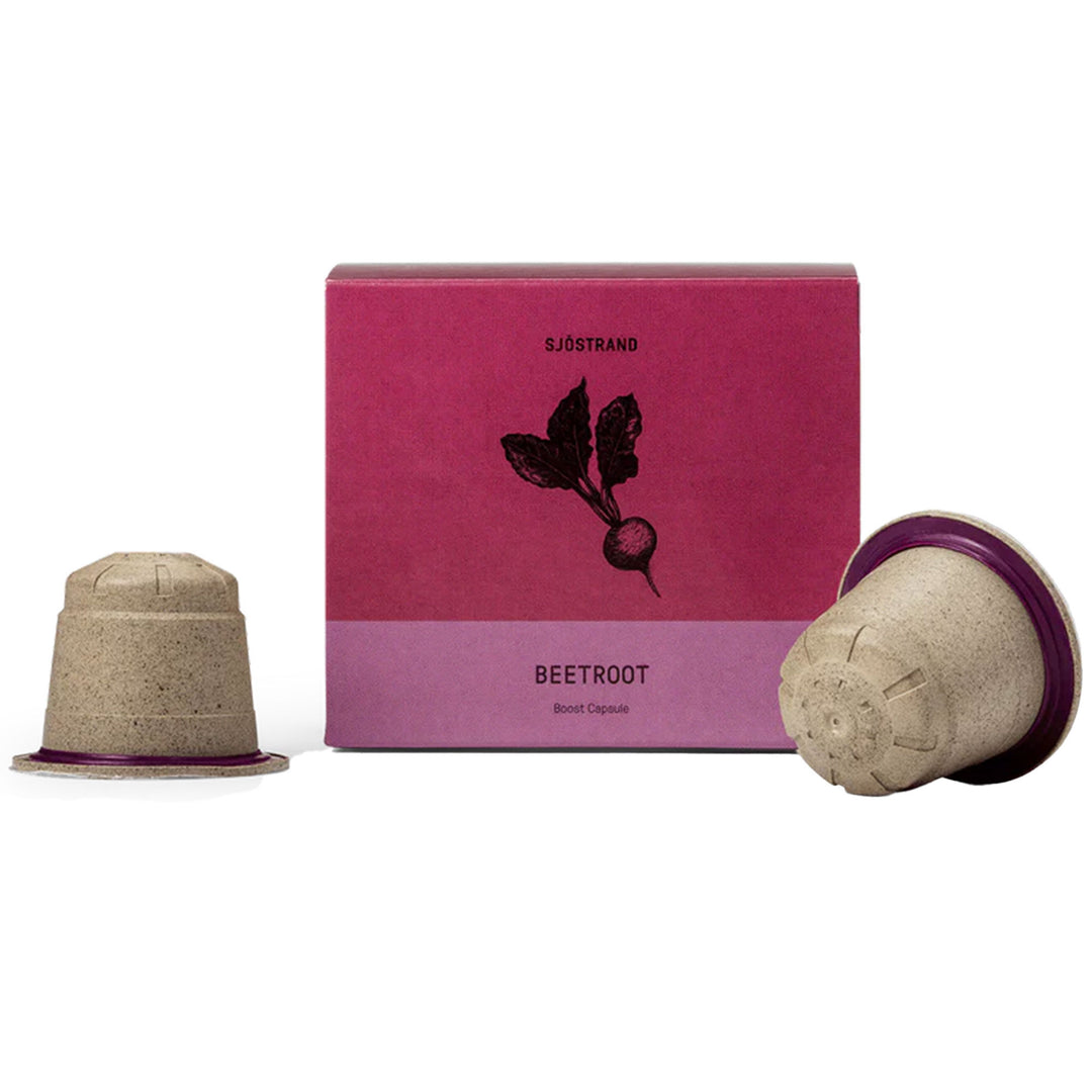 Sjöstrand coffee Sjöstrand coffee Boost Beetroot kapsler 10 stk. – produktfoto (Te- og Kaffekapsler)