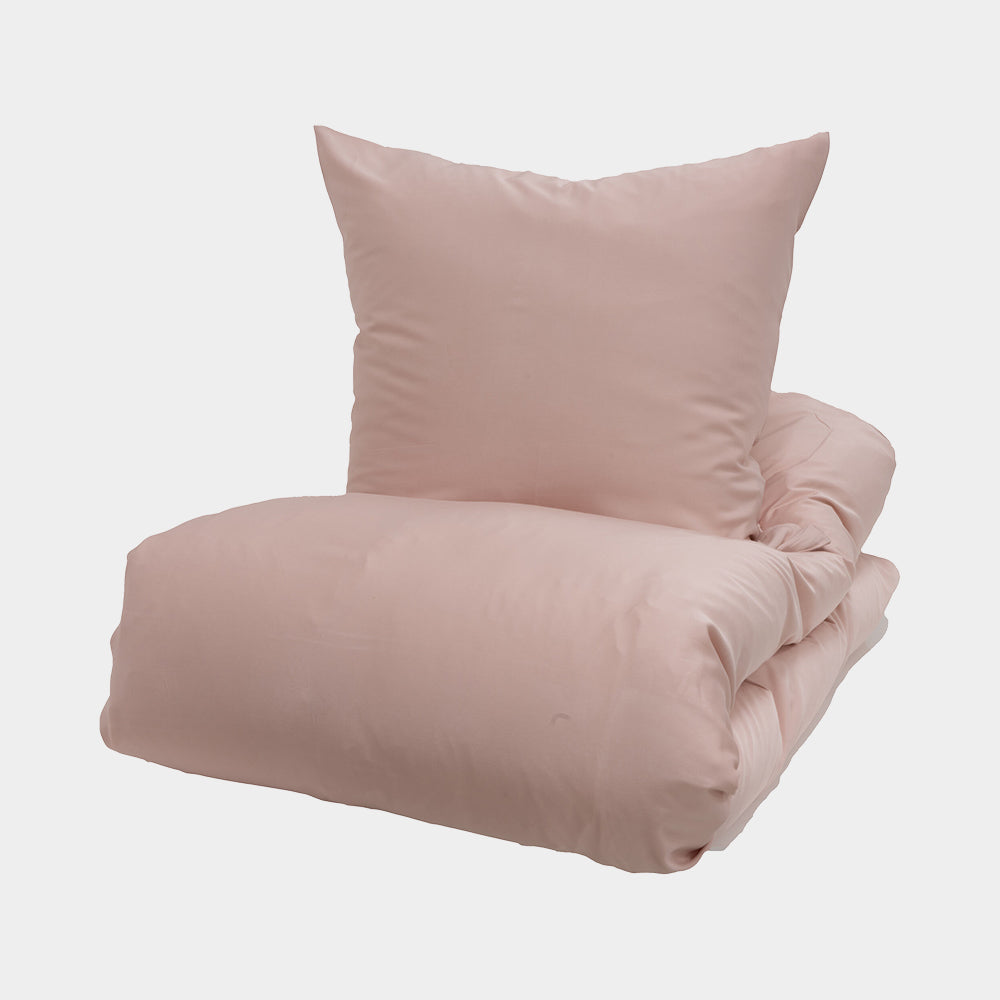 Produktbillede af ENJOY Bambus Sengesæt Rosa 140x220 cm på tilbud i høj kvalitet