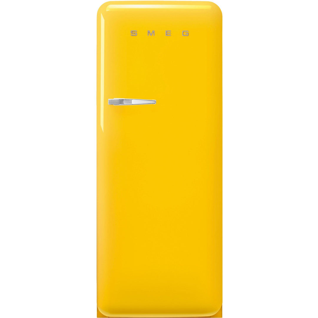 Smeg Smeg FAB28RYW6 Køleskab Med Fryser 153cm Højrehængt Gul ❤ detaljebillede (Køleskabe)