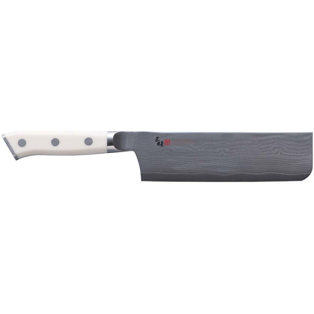 Zanmai Zanmai Classic Damaskus Nakiri 16,5 cm. ❤ vinkelbillede (Grøntsagskniv)