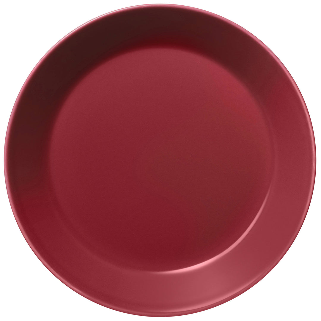 Iittala Iittala Teema Tallerken 17 cm, kirsebærrød – frontbillede (Tallerken)