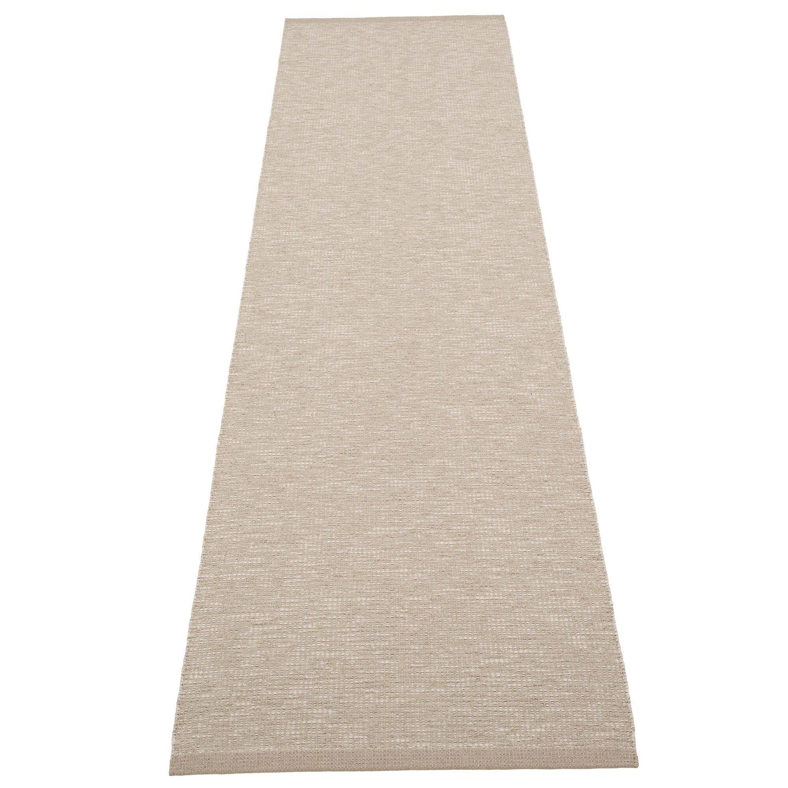 Pappelina Pappelina Sam gulvtæppe 300x70 cm, linen/linen – billede i brug (Tæpper)
