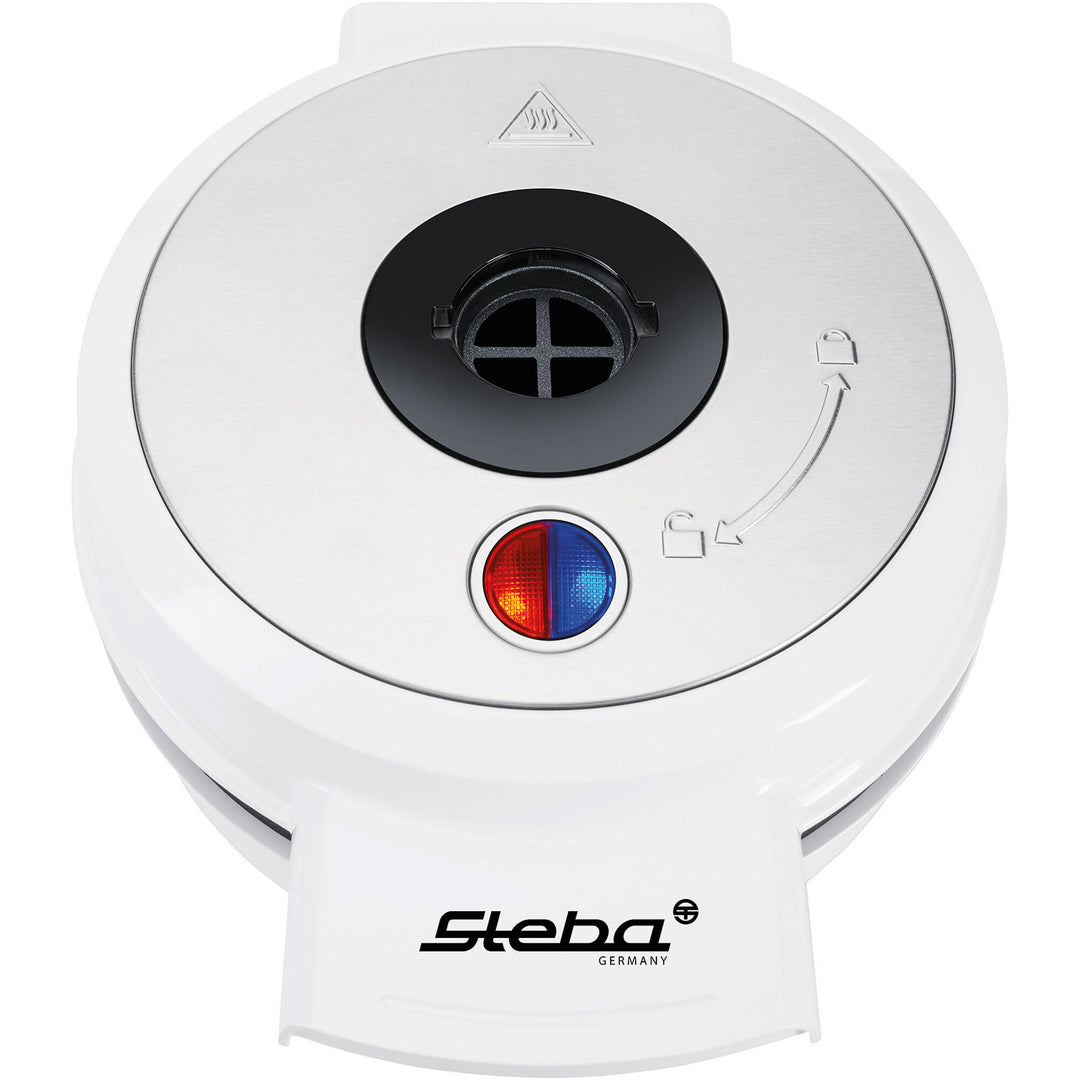 Steba Steba WE 20 Volcano Vaffeljern Hvid – billede i brug (Vaffeljern)