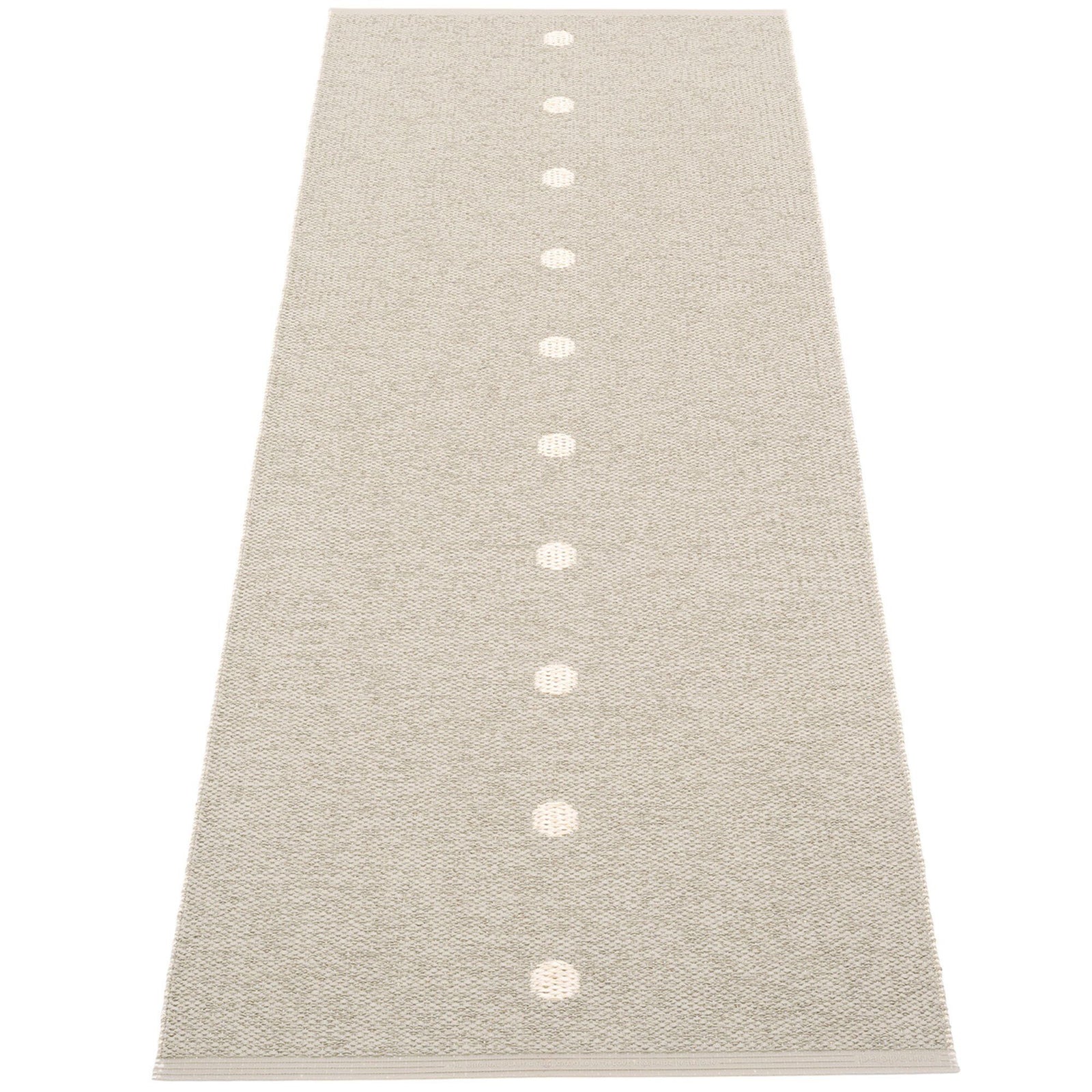 Pappelina Pappelina Gulvtæppe Peg, 70 x 200 cm., linen/vanilla ❤ vinkelbillede (Tæpper)