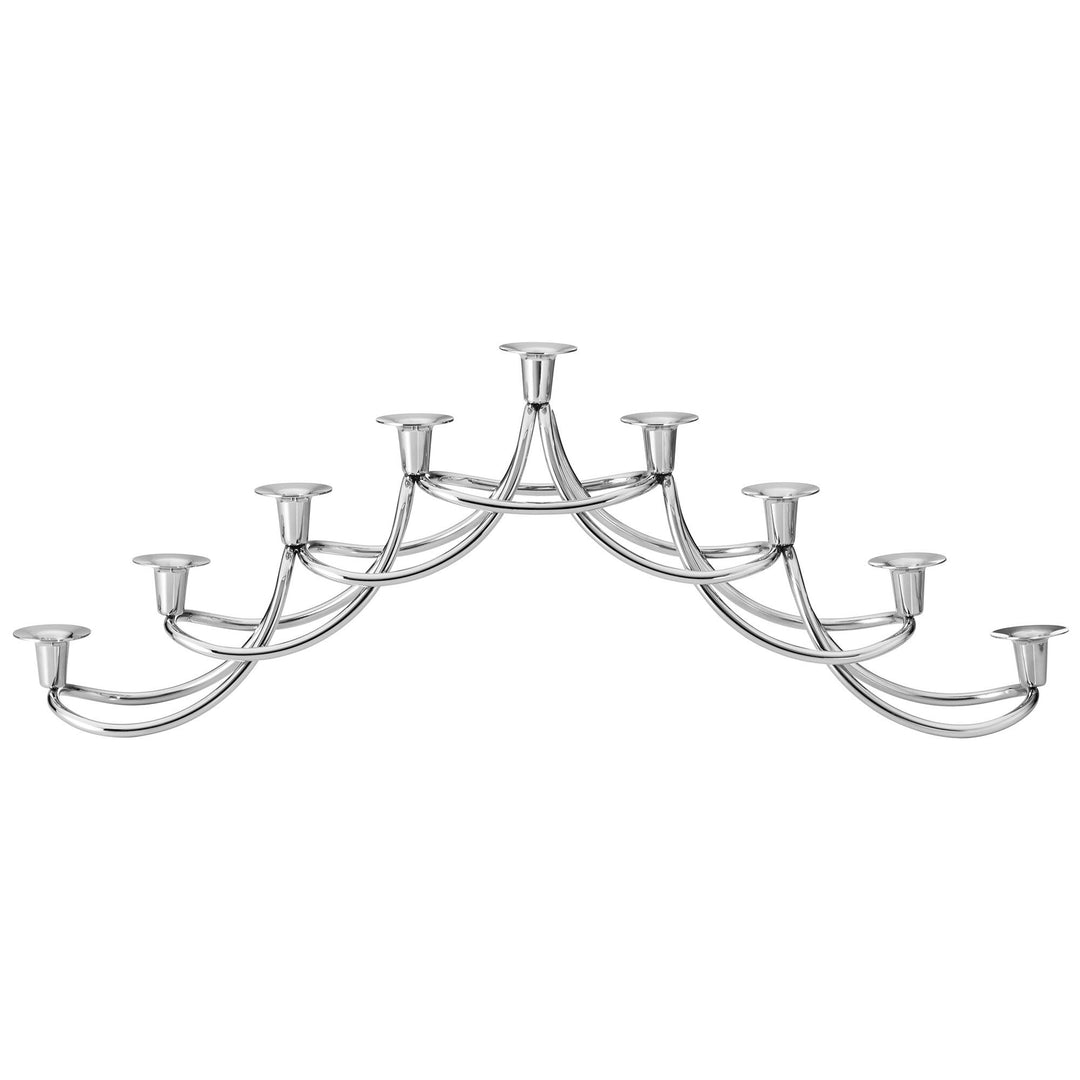 Georg jensen Georg Jensen Harmony Menorah lysestage, rustfrit stål ❤ produktbillede (Lysestage)