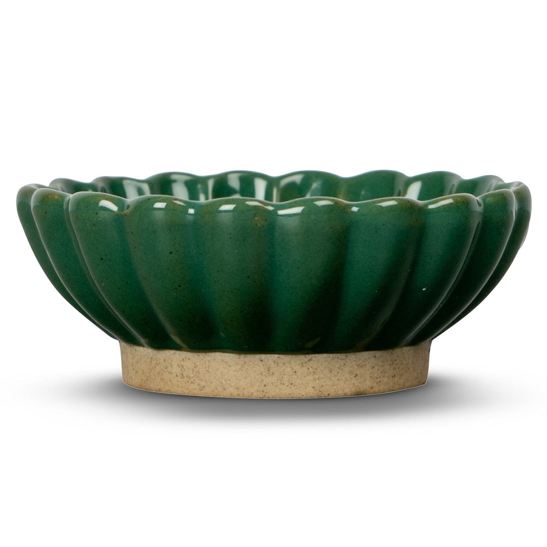 Byon Byon Florian skål small 9,5 cm, grøn – produktbillede (Skål)