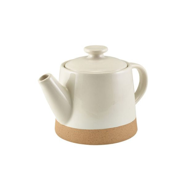 Produktbillede af Kava Hvid Stentøjs Tekande 48 Cl Fra Genware på tilbud i brug