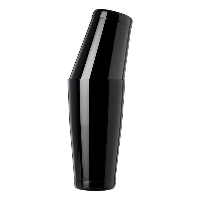 Produktbillede af Barprofessional Boston Shaker Stål 800 Ml Sort på tilbud – premium kvalitet og detaljer