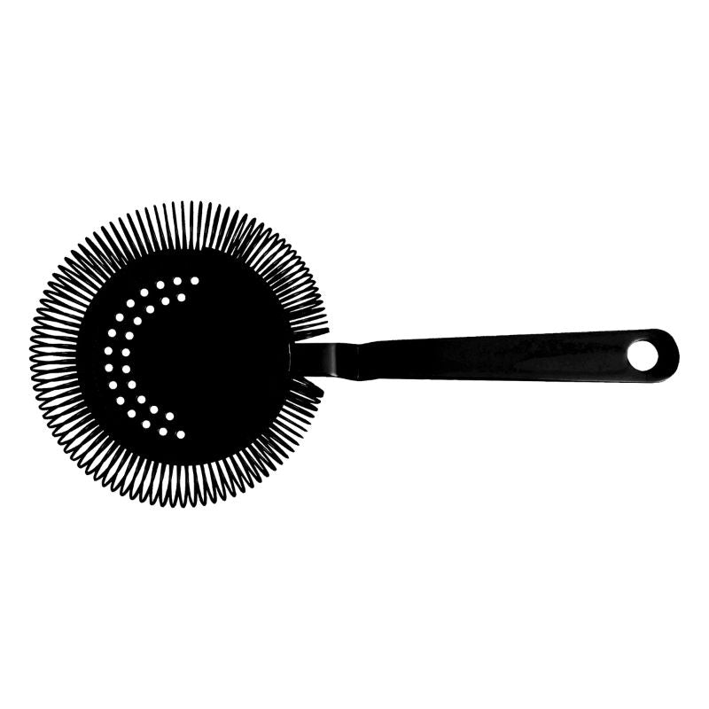 Produktbillede af Barprofessional Hawthorn Strainer Sort på tilbud – premium kvalitet og detaljer