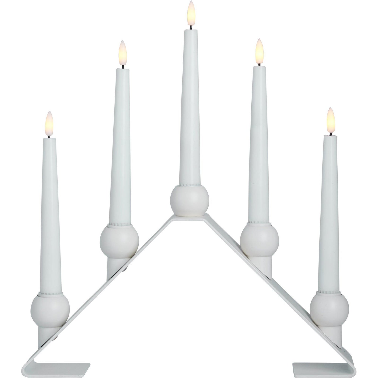 Watt&veke Watt&veke Luna adventslysestage, hvid ❤ produktbillede i kategorien Julepynt