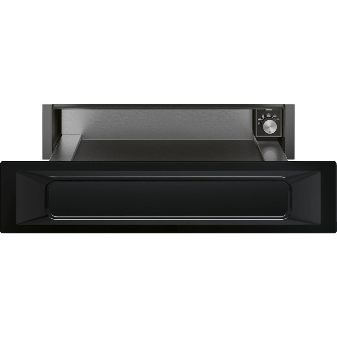 Smeg Smeg 15 cm Victoria Varmeskuffe, Sort ❤ produktbillede (Varmekasse)