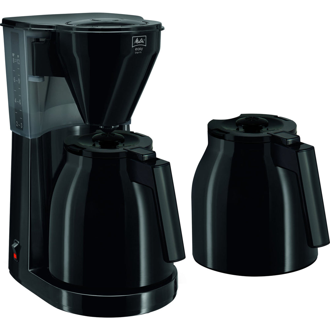 Melitta Melitta Easy Kaffemaskine med to kander – vinkelbillede (Kaffemaskiner)