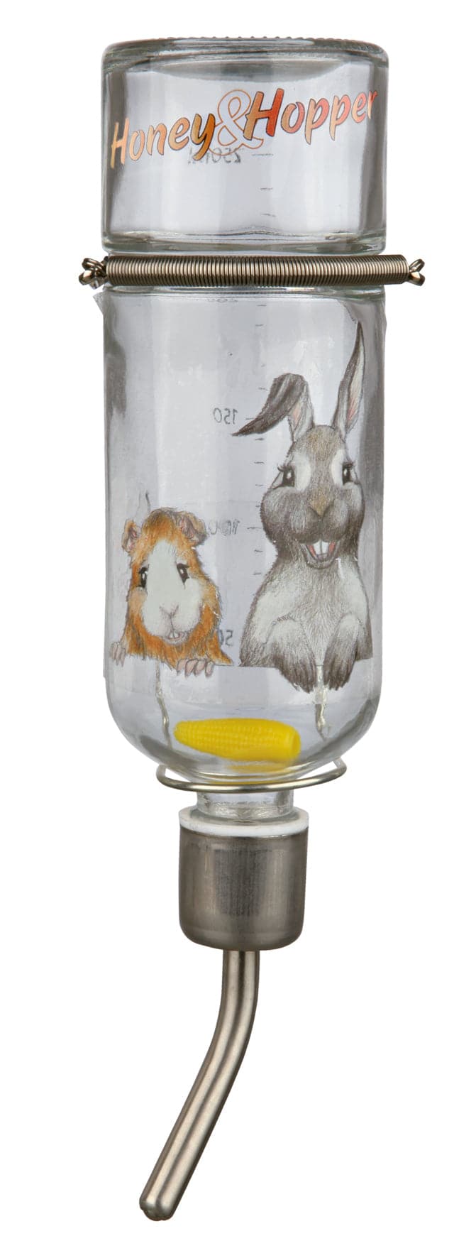 Trixie - Honey & Hopper drikkeflaske, Glas, 250 ml ❤ Kæmpe udvalg i Trixie ❤ Billig fragt og hurtig levering 2 - 5 hverdage - Varenummer: BGH-47763592413514 / Ean: &