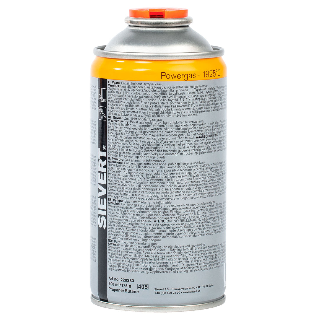 Sievert Sievert Gasflaske – produktfoto (Gasflaske)