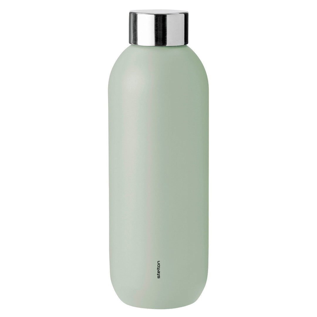 Stelton Stelton Keep Cool Drikkeflaske 0,6 liter, minty moss – vinkelbillede (Vandflaske)