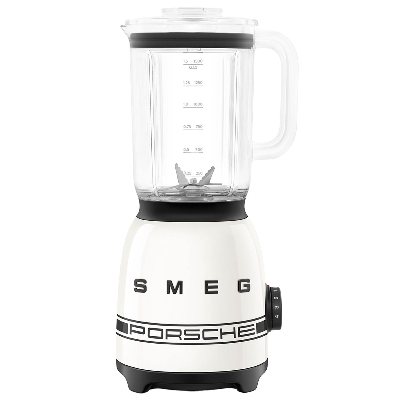 Smeg Smeg Porsche Special Edition blender 1,5 liter, carrara hvid ❤ produktfoto (Mixer & Blender)