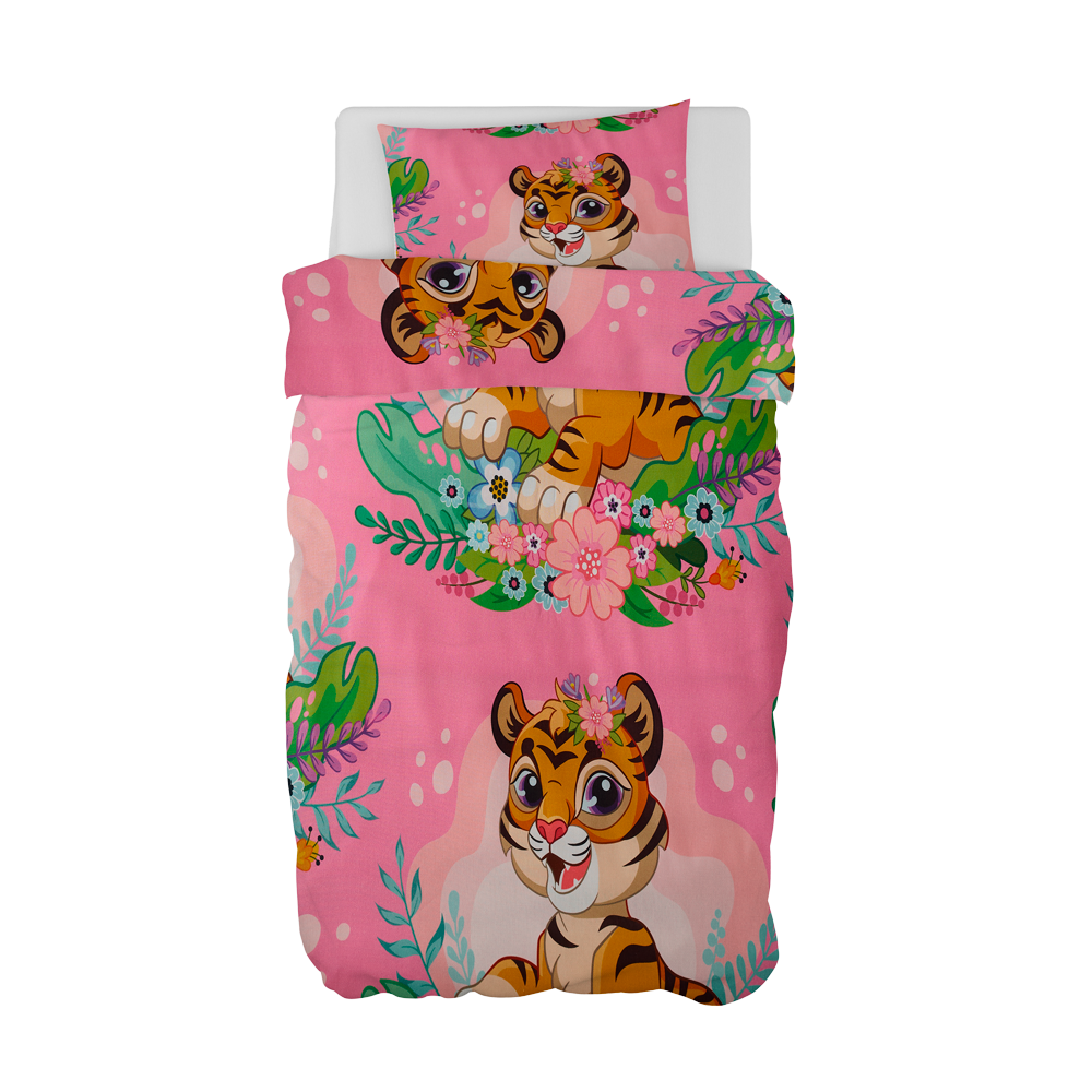 Produktbillede af TIGERUNGE Sengetøj 100x140 cm (Junior) på tilbud i høj kvalitet