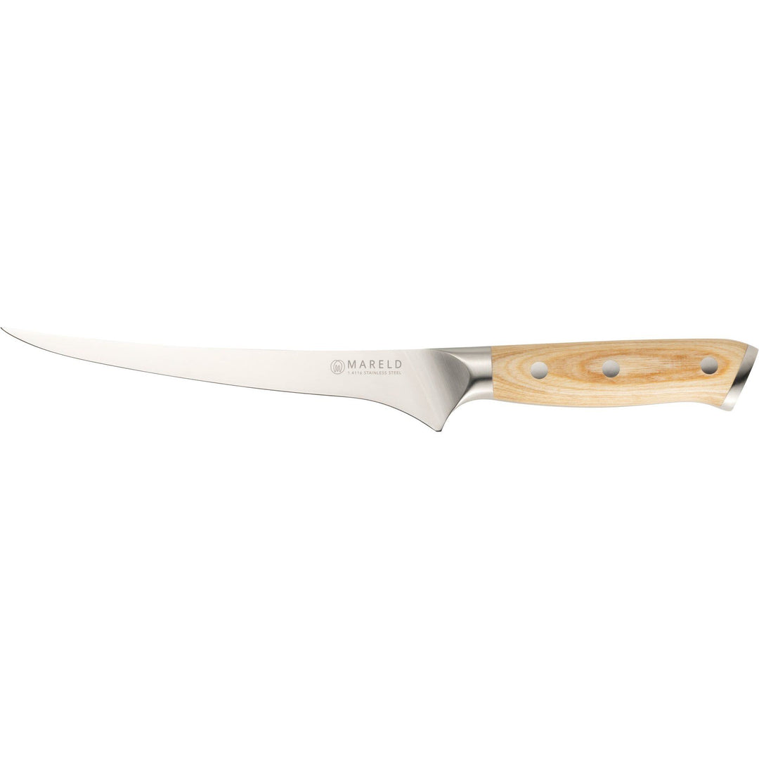 Mareld Mareld Fleksibel filetkniv 19 cm, bright – produktbillede (Filétknive)