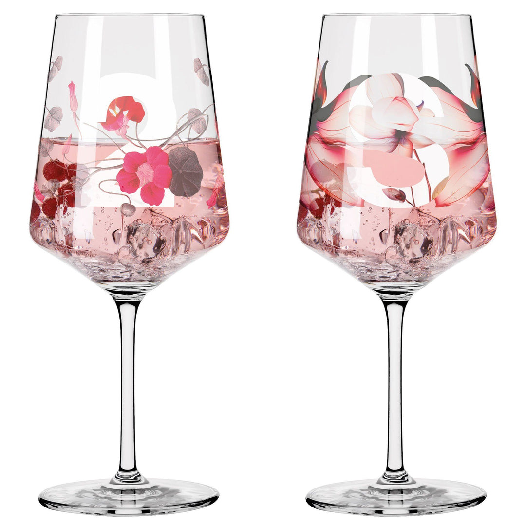 Ritzenhoff Ritzenhoff Sommersonett vinglas, 2 stk, #3&4 ❤ frontbillede (Vinglas)