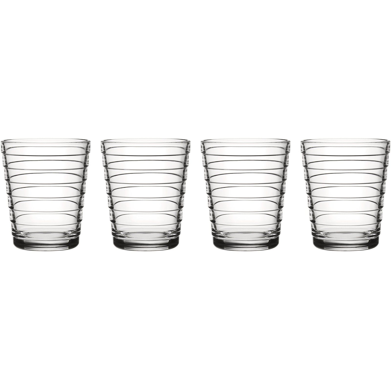 Iittala Iittala Aino Aalto Glas 22cl 4 stk, Klar ❤ billede i brug (Vandglas)