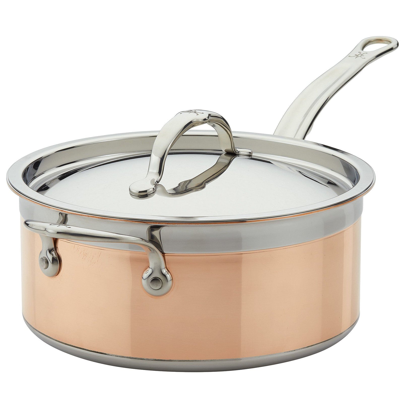 Hestan Hestan CopperBond kasserolle 22 cm. – billede i brug (Kasserolle)