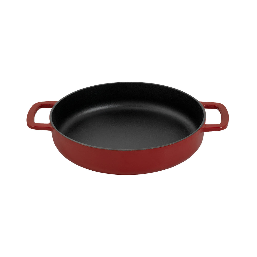 Combekk Combekk Støbejernspande Ø24 cm, bordeaux ❤ detaljebillede (Stegepander)