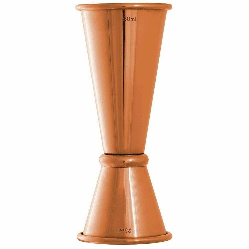 Ginza Jigger 25 / 50ml Copper ❤ Kæmpe udvalg i Urban Bar ❤ Billig fragt og hurtig levering 2 - 5 hverdage - Varenummer: BAR-11998 / Ean: '5060421146133 på lager - Udsalg på Barudstyr Skænk & Mål Målebægere & Jigger Spar op til 66% - Over 350 kendte brands på udsalg