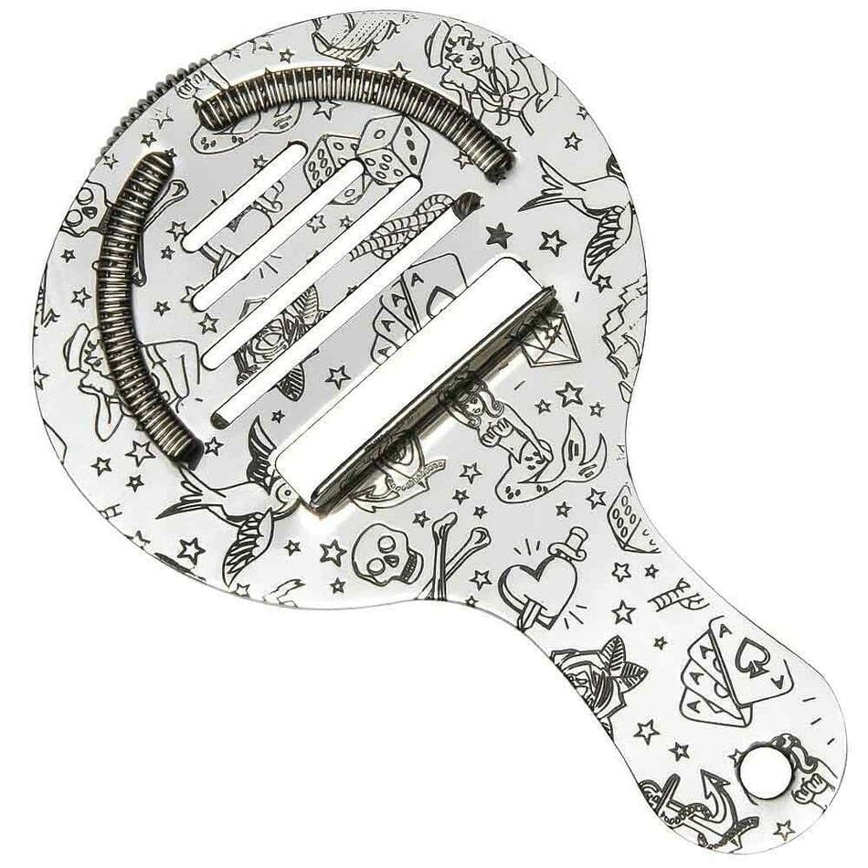 Coley Strainer Tattoo 15.5cm ✔ Kæmpe udvalg i  Urban Bar ✔ Billig fragt og hurtig levering 2 - 5 hverdage - Varenummer: BAR-12380 / Ean: '5060511233675 på lager - Udsalg på Barudstyr | Barværktøj | Strainers Spar op til 59% - Over 1347 kendte brands på udsalg
