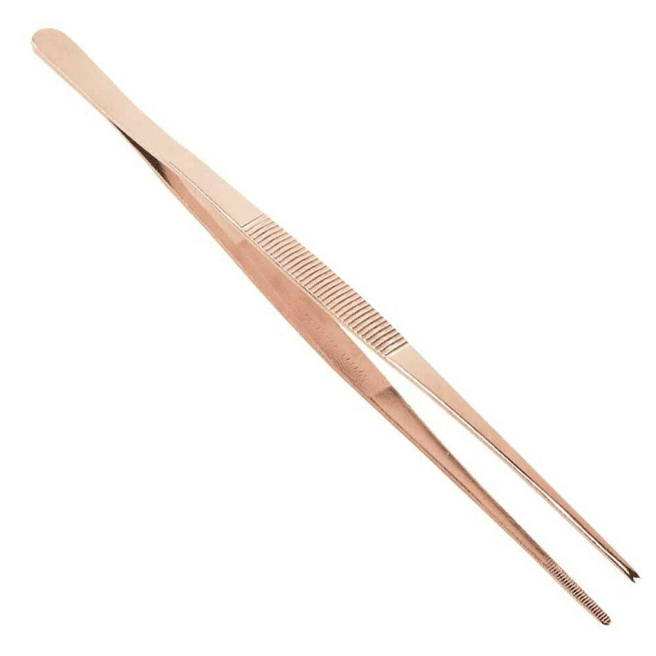 Produktbillede af Garnish Pincet 25cm Kobber Urban Bar på tilbud i brug