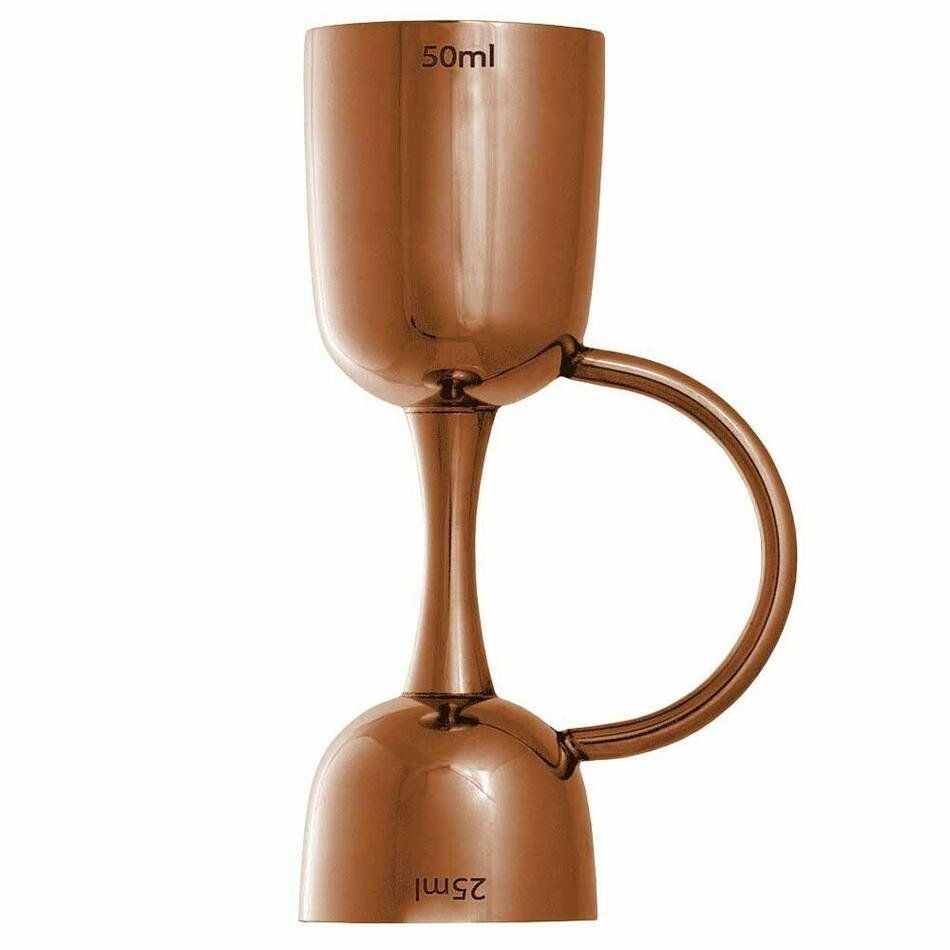Coley Jigger 25 / 50ml RoGuld ❤ Kæmpe udvalg i Urban Bar ❤ Billig fragt og hurtig levering 2 - 5 hverdage - Varenummer: BAR-12082 / Ean: '5060421145969 på lager - Udsalg på Barudstyr Skænk & Mål Målebægere & Jigger Spar op til 67% - Over 400 kendte brands på udsalg
