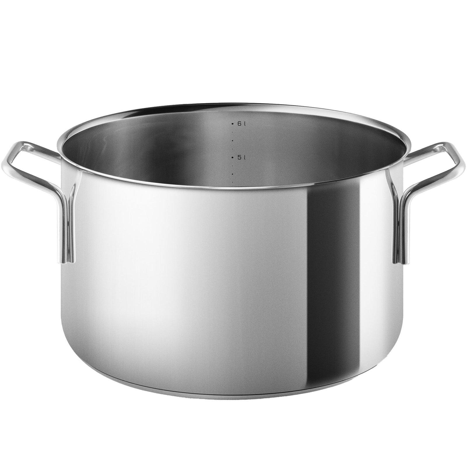 Eva trio Eva trio Gryde 6,5 liter, rustfrit stål – frontbillede (Gryder)