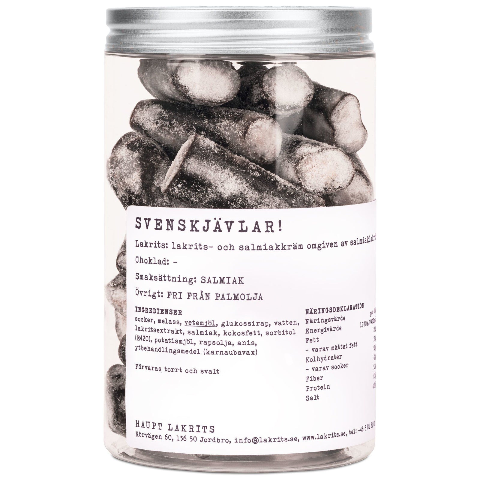 Haupt lakrits Haupt lakrits Svenskjävlar! 250 g – billede i brug (Lakrids)