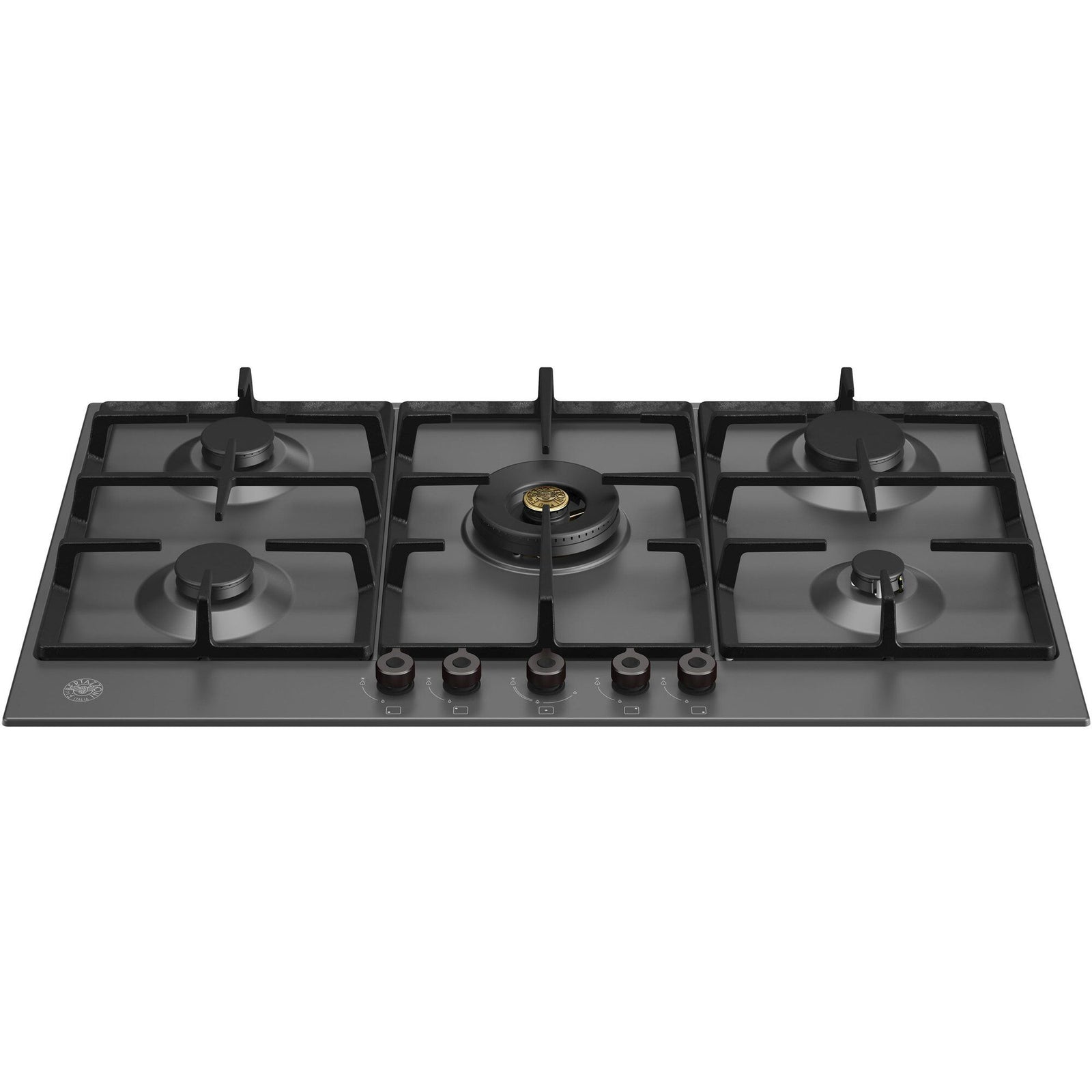 Bertazzoni Bertazzoni P905CPRO Professional gaskomfur 90 cm, matsort – vinkelbillede (Gaskogeplade)