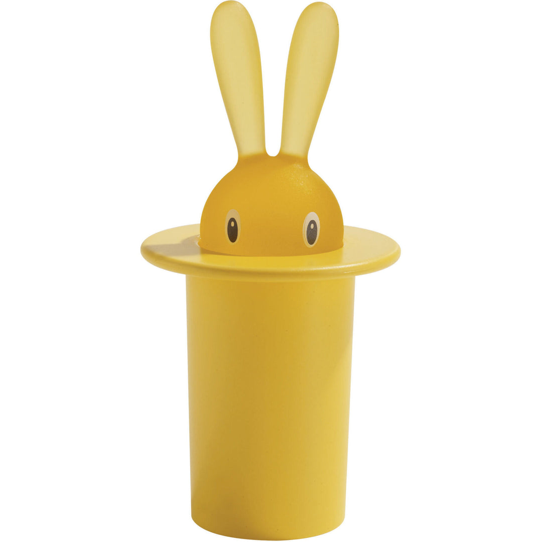 Alessi Alessi Magic Bunny Tandstikkeholder, gul – close-up (Tandstiksholder)