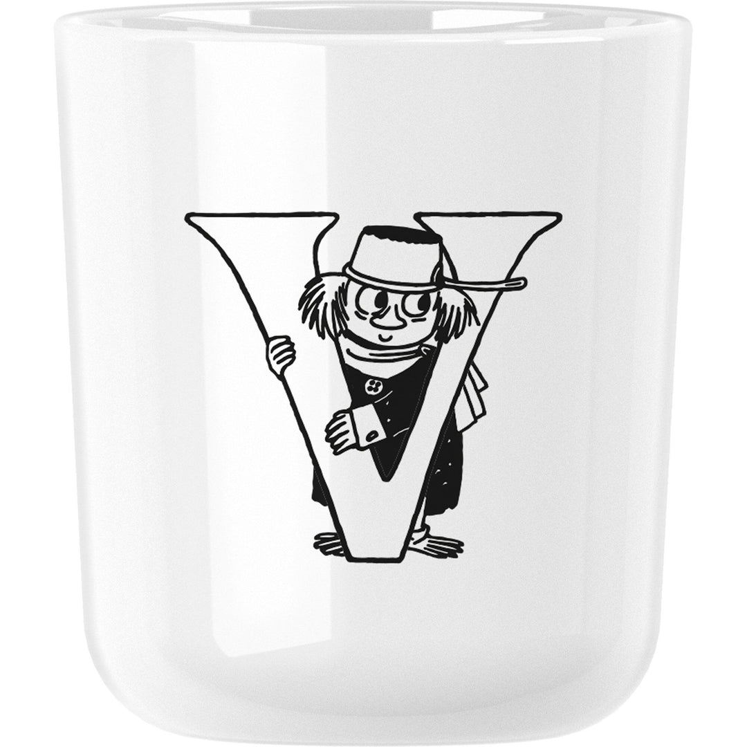 Rig-tig Rig-tig Mumi ABC krus, 0,2 liter, V – produktvisning (Moomin)