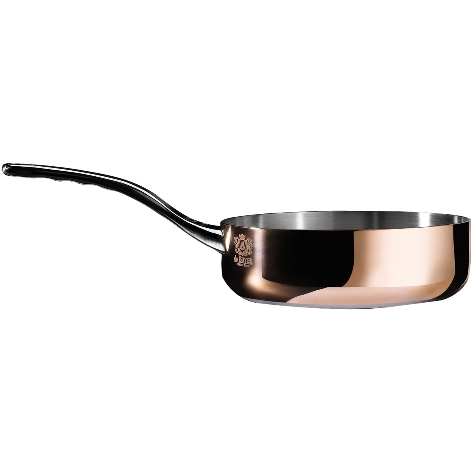 De buyer De buyer Prima Matera lige kobbersauteuse 24 cm – produktfoto (Sauterpander)