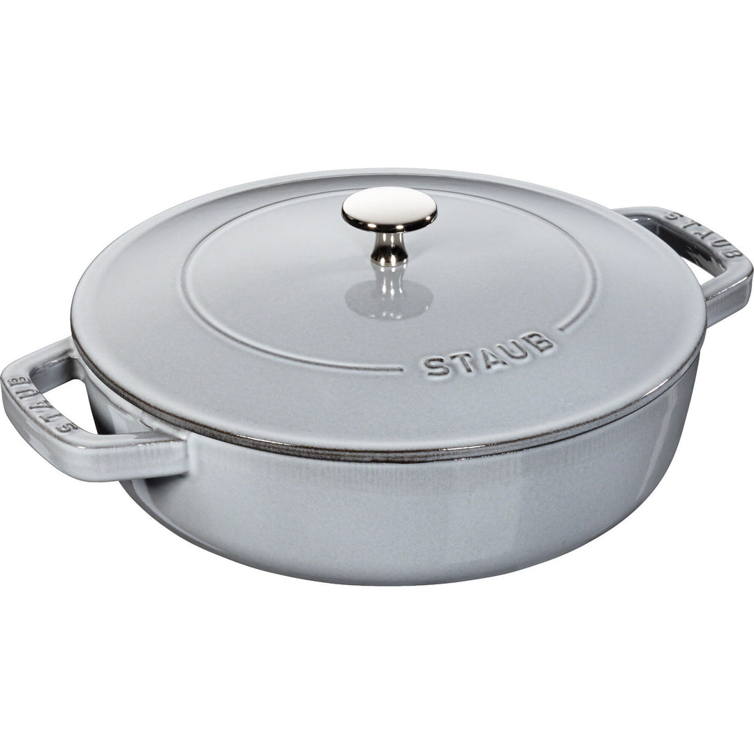 Staub Staub Chistera Sautérgryde 24cm., grå ❤ vinkelbillede (Traktørpande)
